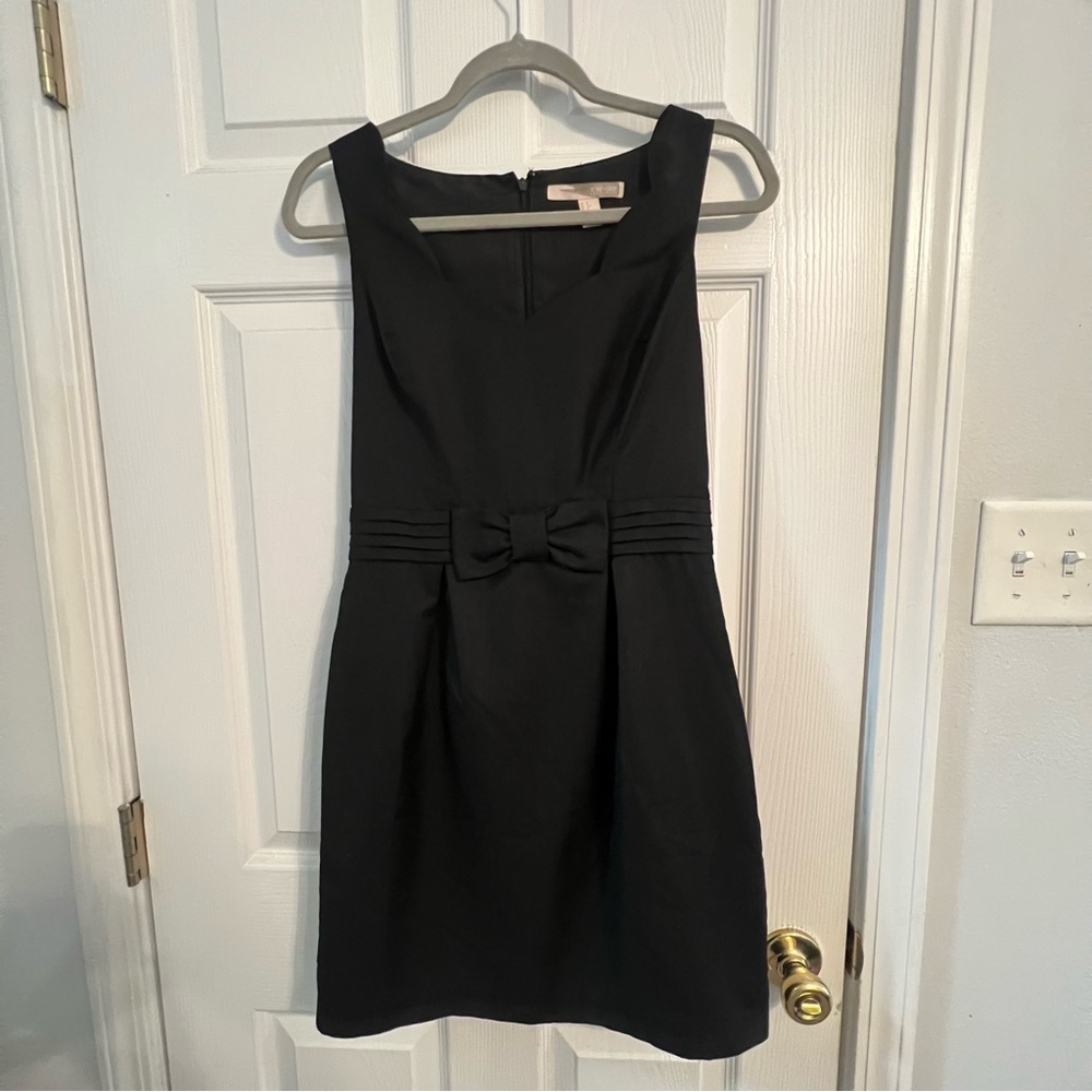 Forever 21 Black Sleeveless Bow Waist Dress – Size S Cocktail Party Engagement